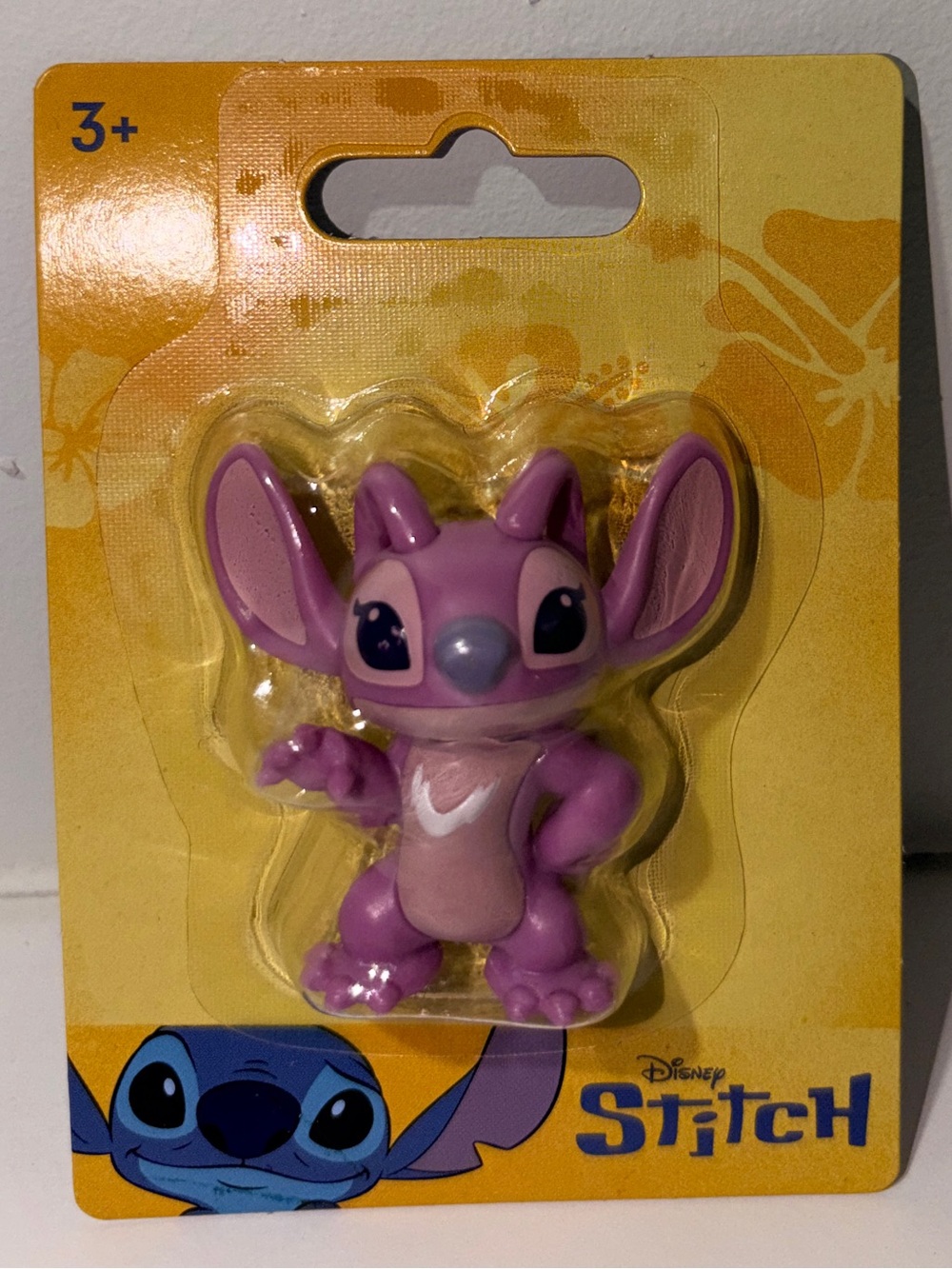 Disney Purple Stitch Angel Figure - Pink Cake topper